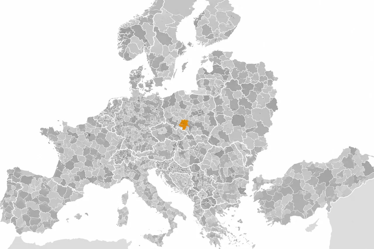 Mapa de cobertura de RegioData en Europa